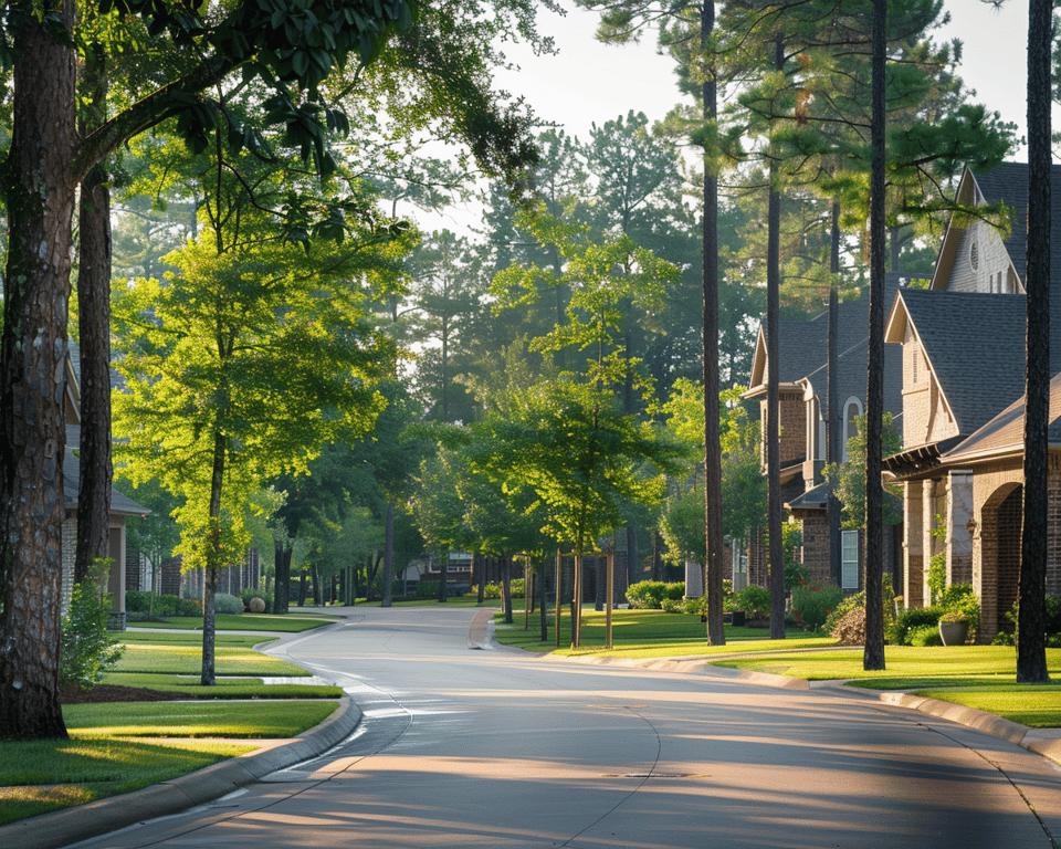 The Woodlands luxury home exterior — Houston TX